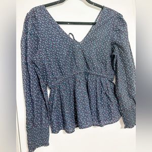 NWT Madewell Peplum Top